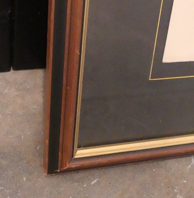 LARGE VINTAGE SIGNED AND NUMBERED BUFFET LITHOGRAPH EMPRE STATE