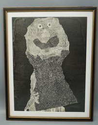 VINTAGE MID CENTURY JEAN DUBUFFET LITHOGRAPH