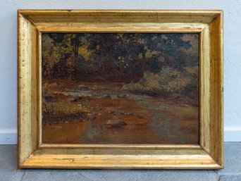 CHICAGO WORLD'S FAIR EXHIBIT PIECE – 1933 IMPASTO PAINTING ON BOARD