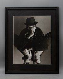 HERB RITTS DUOTONE PHOTO ENGRAVING  PORTRAIT OF KEITH HARING (1999) W/ COA