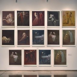 LEONOR FINI 'LA TRAGDIE DE ROMO ET JULIETTE' COLOR SERIGRAPH SERIES, SIGNED, LA DIANE FRANAISE, 1979, FRANC