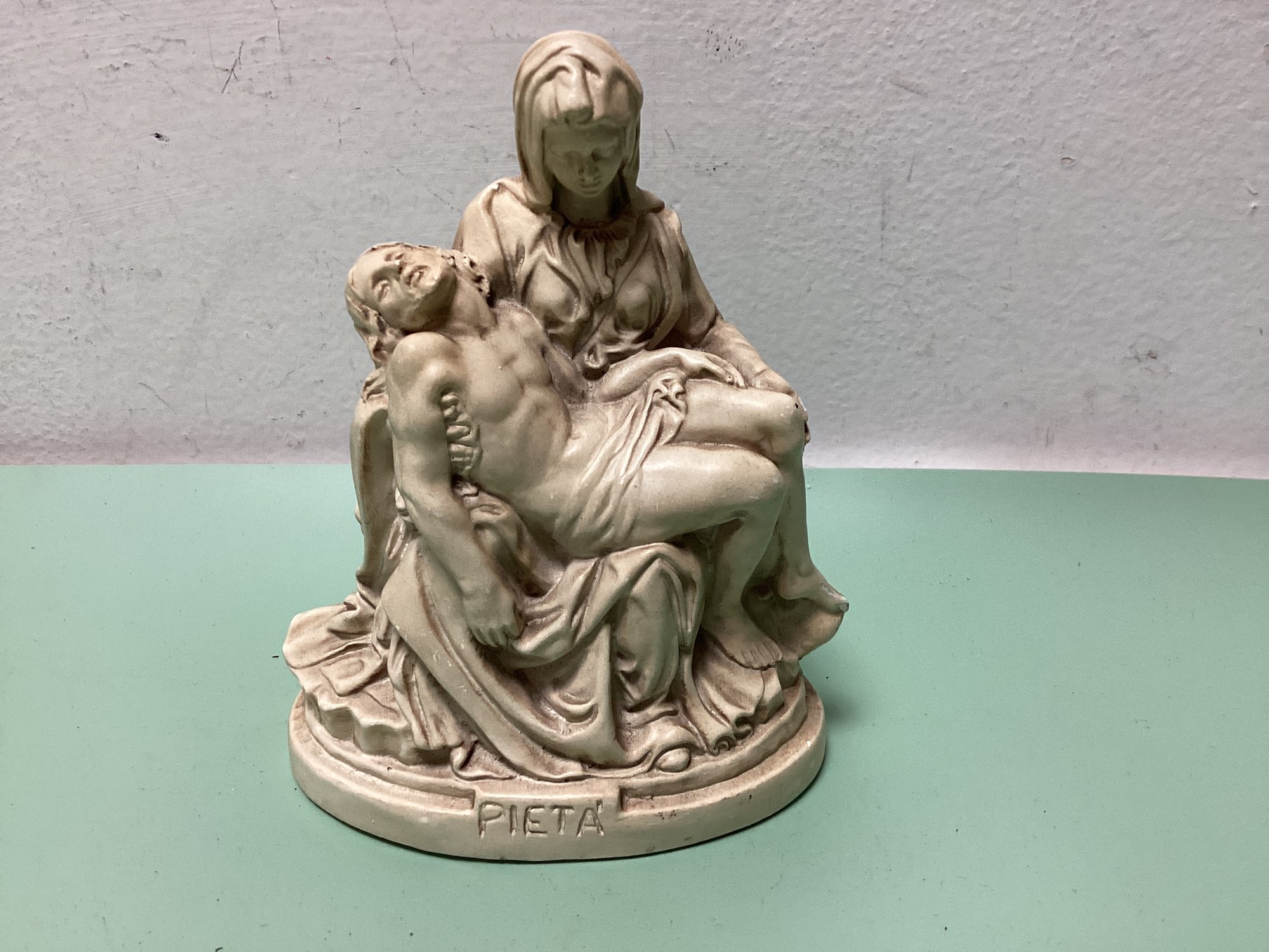 The Madonna Della Pieta Statue By Michelangelo #36263 | Auctionninja.com