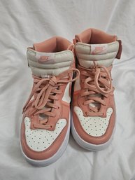 Nike Dunk High Up 'Crimson Bliss' Sneakers 11