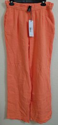 Bobi Hot Coral Pants NWT Medium