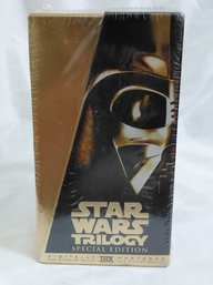 Factory-sealed 1997 Vintage VHS Box Set Of The Star Wars Trilogy Special Edition