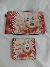 Marilyn Monroe Makeup Bag And Wallet Set