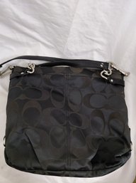 Coach Brooke Signature Sateen Hobo Shoulder Bag