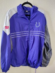 Vintage Reebok Indianapolis Colts Sports Illustrated (SI) Full-zip Windbreaker Jacket XL