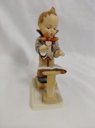 Vintage M.I. Hummel 'Band Leader' Figurine (#129)