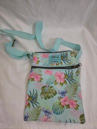 Loungefly Disney Lilo & Stitch Floral Passport Crossbody Bag