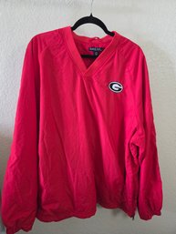Georgia Bulldogs 'G' Logo Vintage Windbreaker 2xl