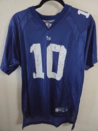 Vintage Reebok NFL Equipment New York Giants Eli Manning #10 Jersey XL