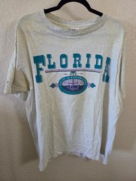 Vintage 1990s Florida Nautical Exploration Souvenir T-shirt XL