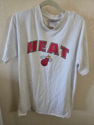 Dwayne Wade Miami Heat Crewneck T-shirt LG