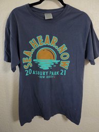 Pearl Jam Sea Hear Now Graphic Tee Asbury Park New Jerseg