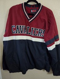 2000s Vintage Cleveland Cavaliers NBA Pullover Jacket XL