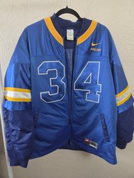 Nike X AMBUSH Football Jacket In The 'Deep Royal Blue/Game Royal' Colorway Small