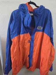 Columbia Florida Gators Full-zip Windbreaker Jacket 5XL