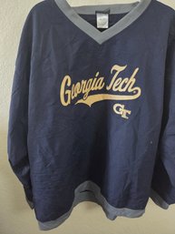 Vintage Georgia Tech Yellow Jackets Windbreaker Pullover XL