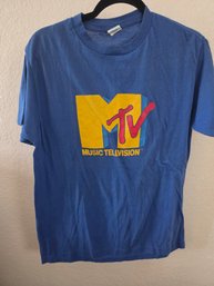 MTV 80s Promotional Graphic Tee XL