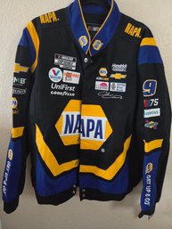 Chase Elliott JH Design NAPA Full-snap Twill Racing Jacket NWT XL