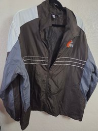 Vintage Cleveland Browns Full-zip Windbreaker Jacket XL
