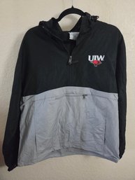 Half-zip Anorak Jacket Featuring The University Of The Incarnate Word (UIW) Cardinals  Mediums