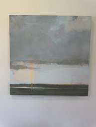 Landscape Print On Canvas 40'sq (1 Of 2)