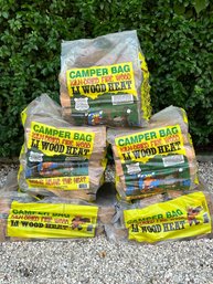 Lot Of 5- 2 Cubic Feet Of Kiln Dried Wood (1 Of 3 Lots)