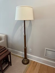 63' Floor Lamp With Brass Hardware