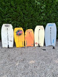 Lot Of 5 Boogie Boards