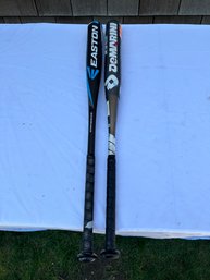 Lot Of 2 Aluminum Bats