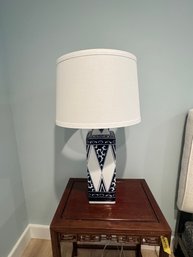 Blue And White Ceramic Table Lamp