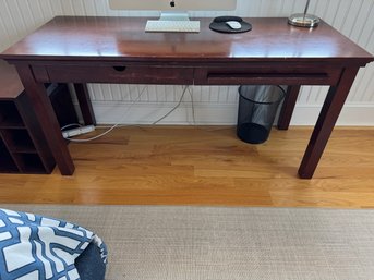 Dark Wood Desk