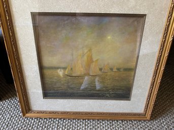 Framed Sailboat Print