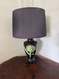 27' Black Artichoke Lamp
