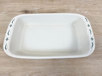 Longaberger Woven Traditions 9x13 Baking Dish