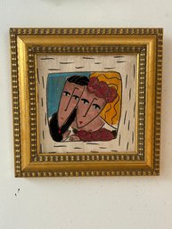 Sandra Magsamen Pottery Tile