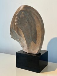 Modern Female Bust 1980 Austin Productions Inc