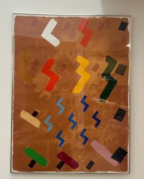 36x48 Signed Lithograph By William Tillyer 75/75