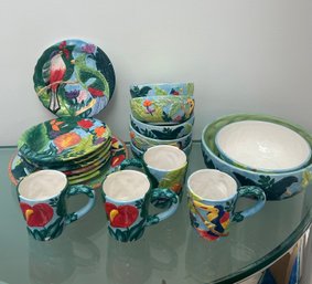 Set Of Centrum Dishes By Eileen Rosenfeld