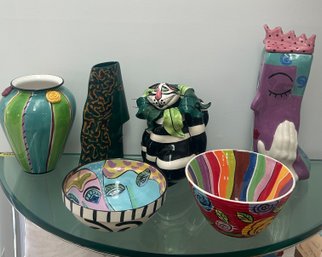 Lot Of Contemporary Ceramicc