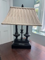 Double Column Iron Desk Lamp