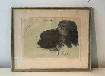 29x24 'mother And Child' Artist Proof By Alexander Dobkin