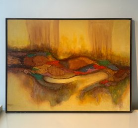 Unsigned Abstract Art 40x30