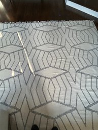 Black And Cream Rug