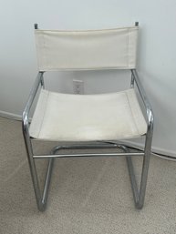 Mid-century Leather Cantilever Chair