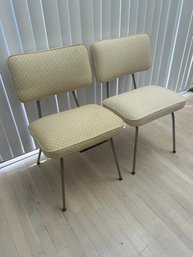 Pair Of Mid-century Upholstered Chairs