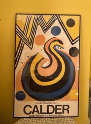 Framed Calder Poster