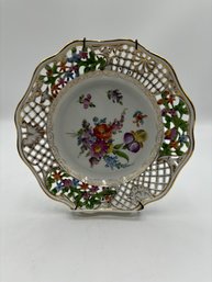Dresden Flowers Painted Porcelain